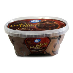 بستنی شکلات تلخ دارک دارک دایتی_600گرم