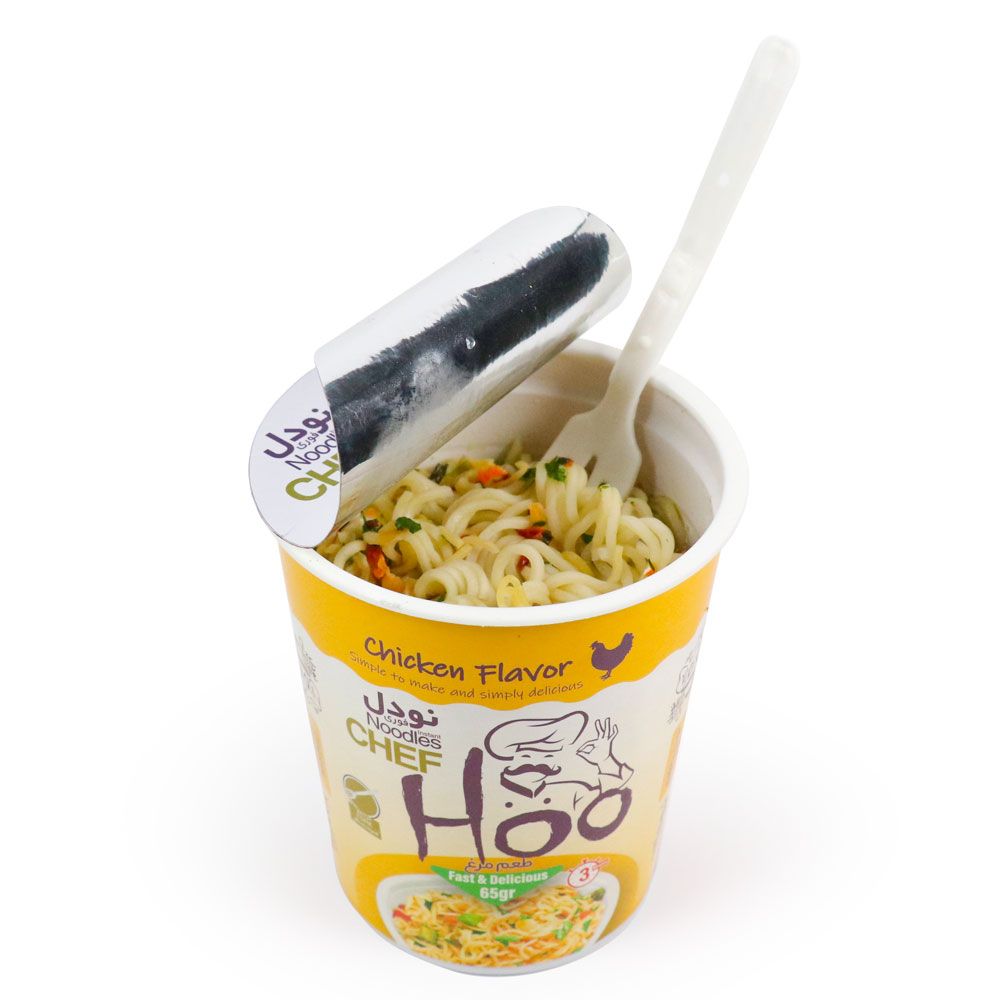 نودل مرغ لیوانی شف هو - 65 گرم
