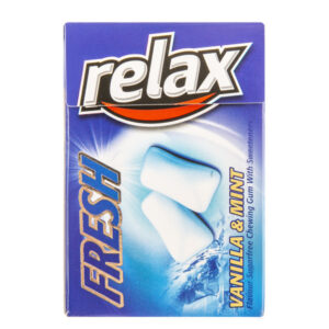 آدامس ريلکس با طعم وانيل و نعنا مقدار 21گرم