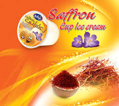 بستنی زعفرانی لیوانی ترنادو مقدار 70 گرم