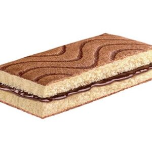 کيک سه لايه کاکائويي با کرم شيري شيرين عسل مقدار 50 گرم