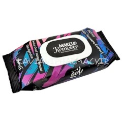 دستمال مرطوب پاک کننده آرایش بانیو بسته 60 عددی